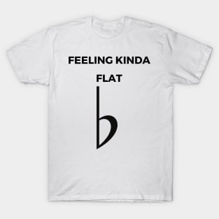 I Need To Rest - Flat Note Funny Music Puns Text On Top T-Shirt